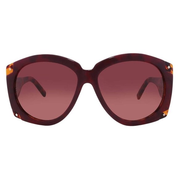 New MCM Brown Gradient Oval Unisex Sunglasses MW0005 71F 61 MW0005 71F 61Men